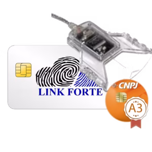 e-CNPJ - A3 | LEITORA + SMART CARD